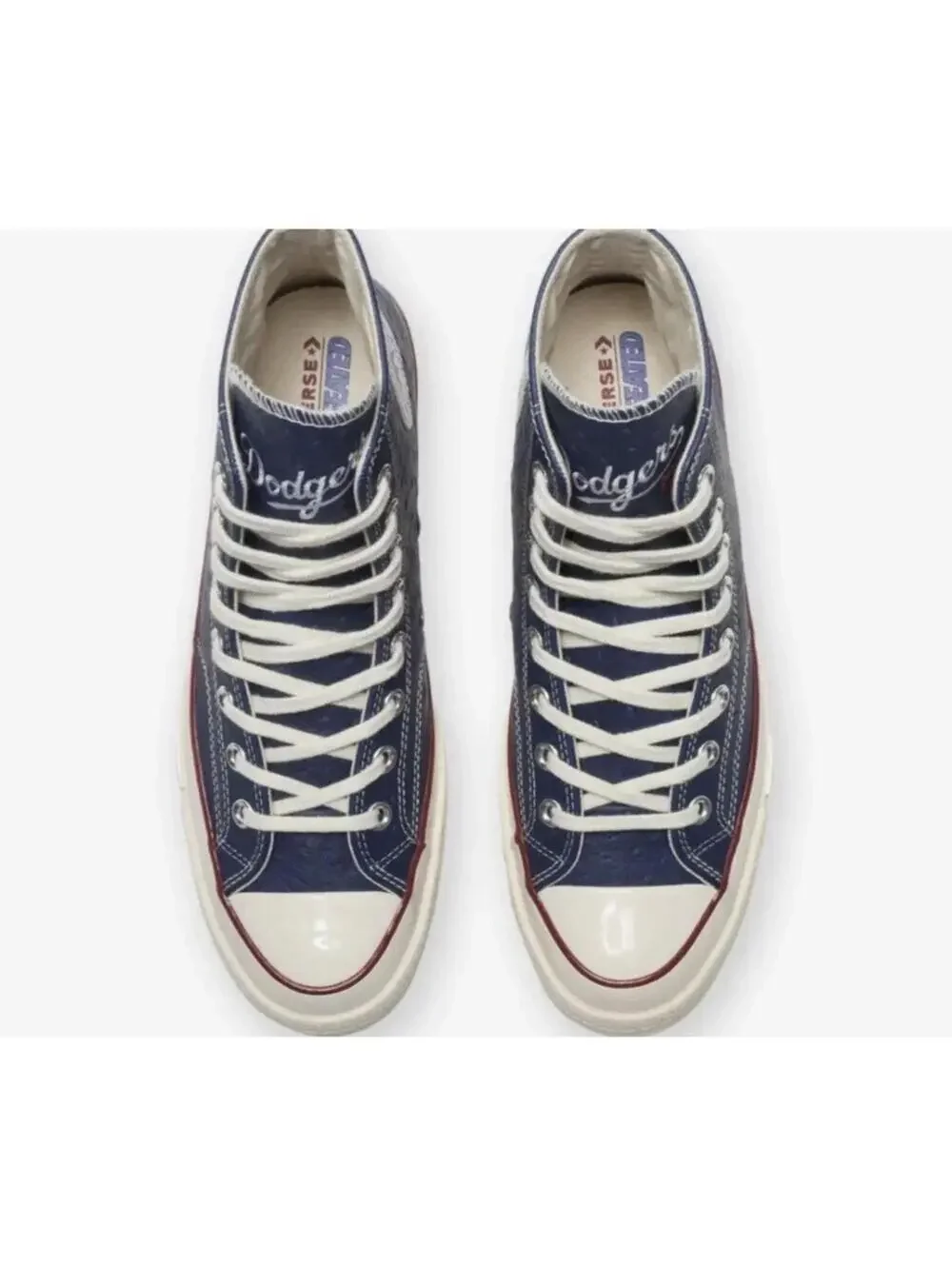 UNDEFEATED CONVERSE  LA DODGERS CHUCK SNEAKERS 8.5 - Picture 5 of 6